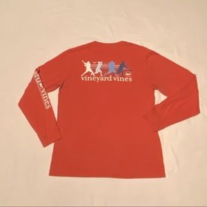 Vineyard Vines long sleeve lacrosse t shirt